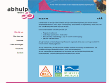 Tablet Screenshot of abhulptwente.nl